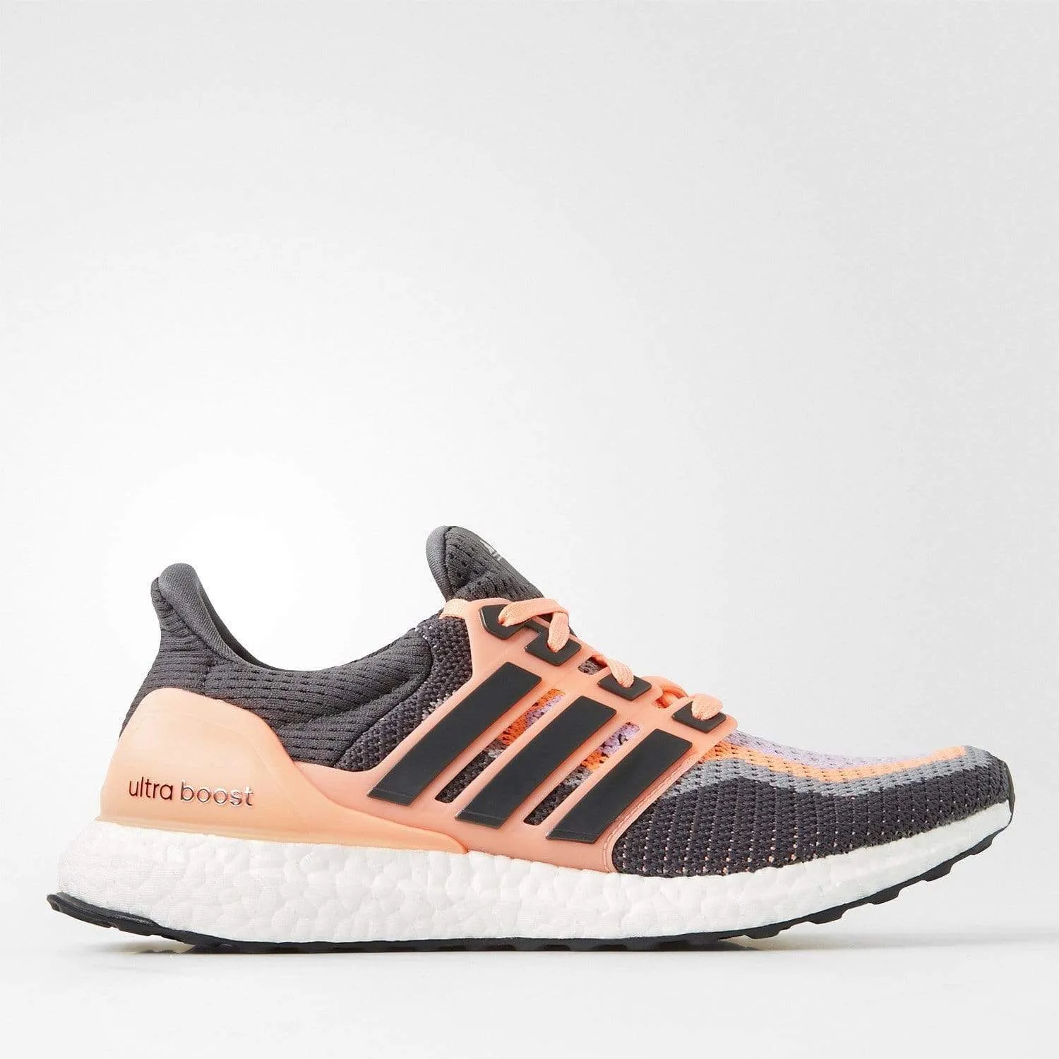 Adidas Womens Ultra Boost - Sun Glow-Solid Grey-Purple Glow