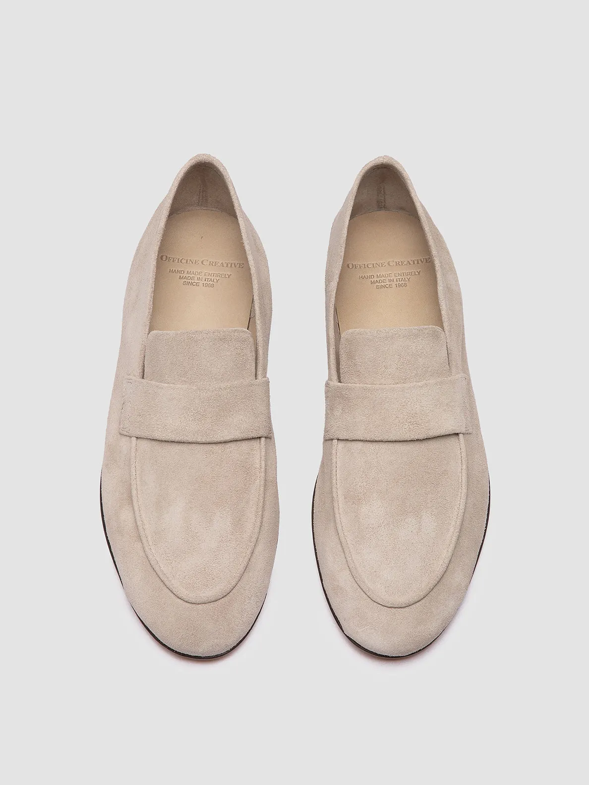 AIRTO 001 - Beige Suede Loafers