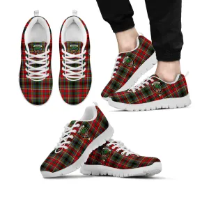 Anderson of Arbrake Tartan Sneakers with Family Crest