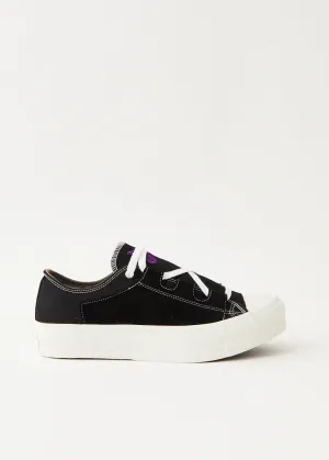 Asymmetric Ghillie Sneakers