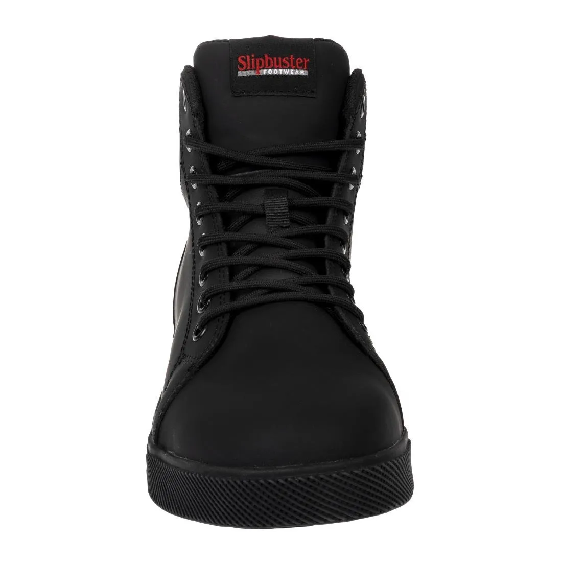 BA061-44 Slipbuster Recycled Microfibre Safety Hi Top Boots Matte Black 44