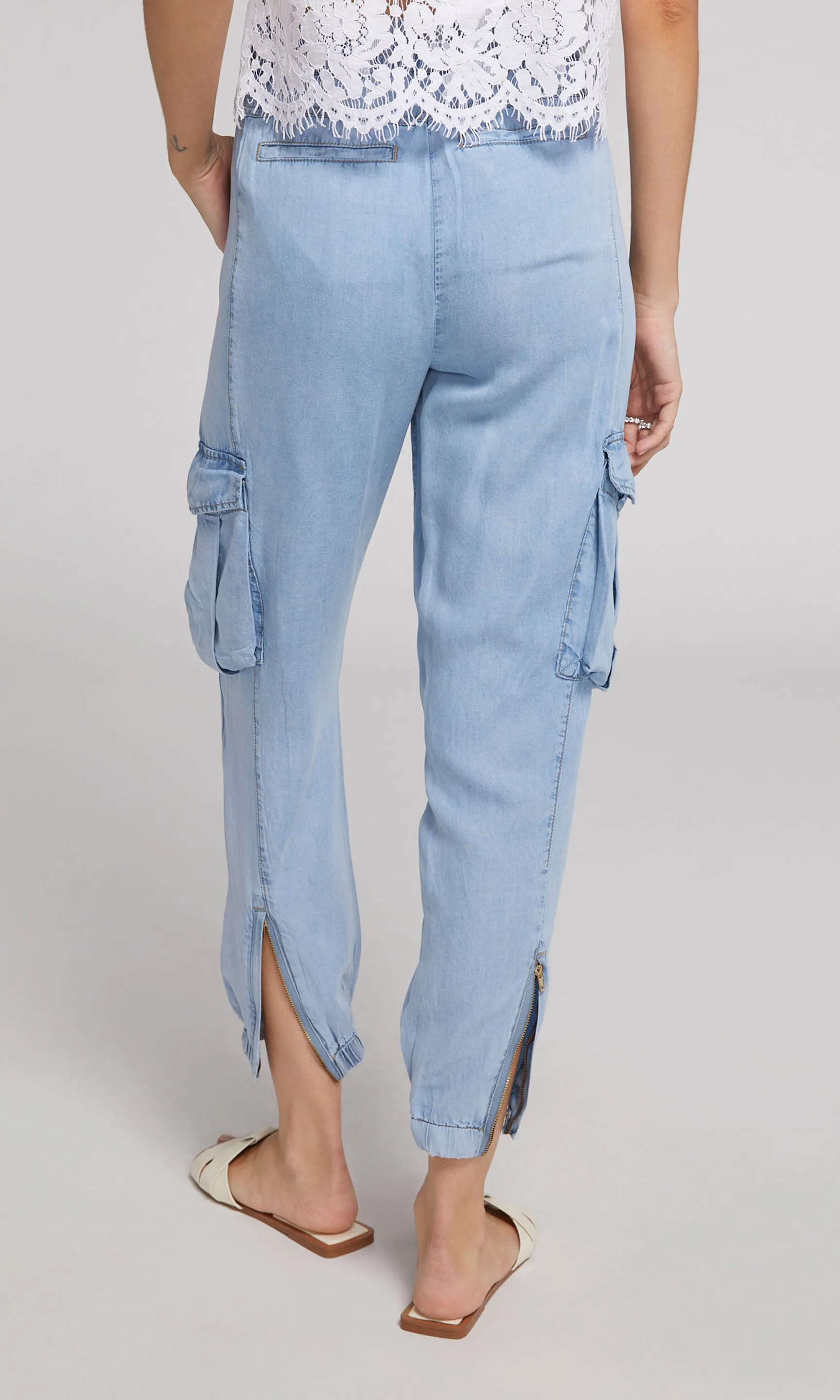 Chandra Denim Jogger