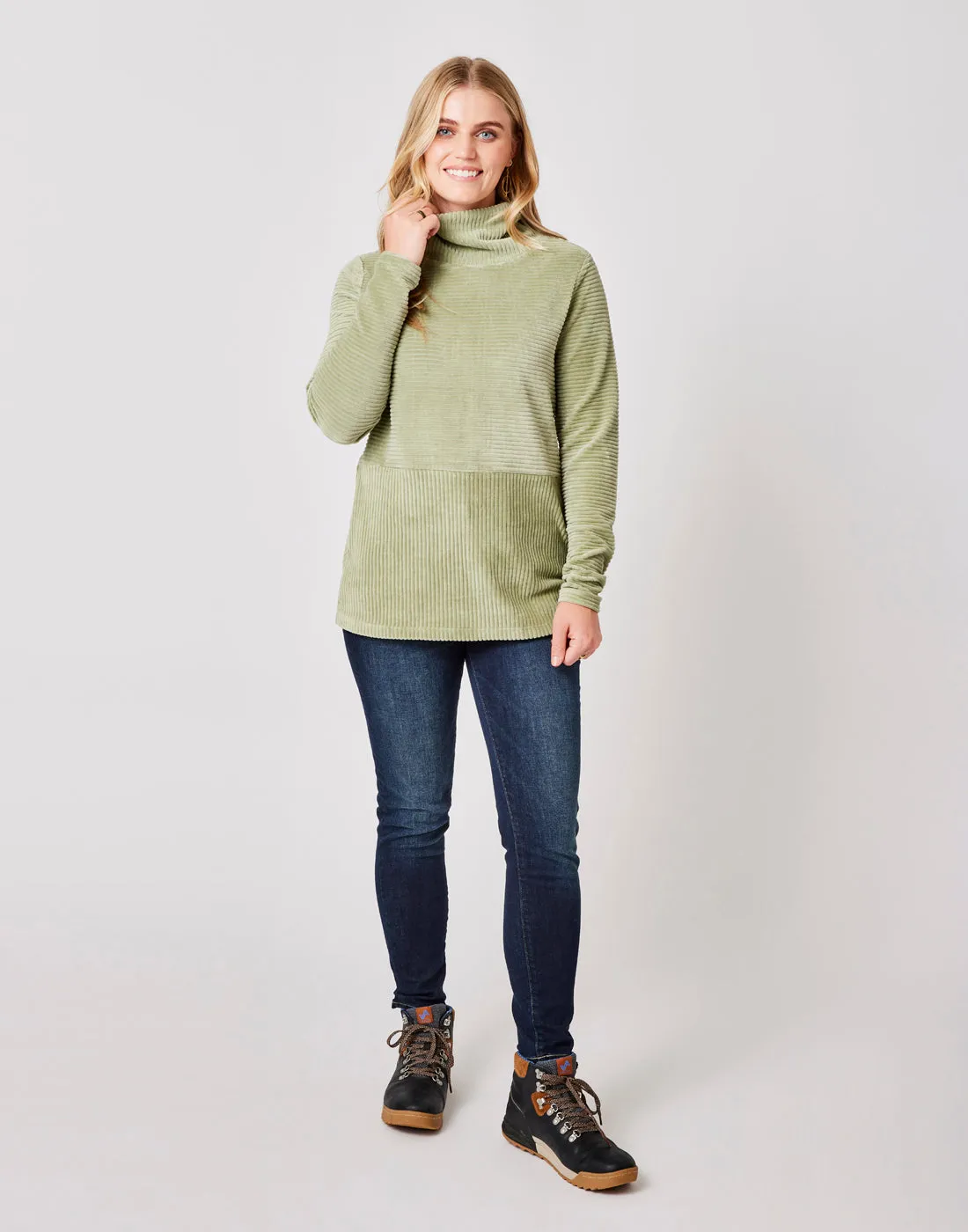 Collette Tunic: Olive - FINAL SALE