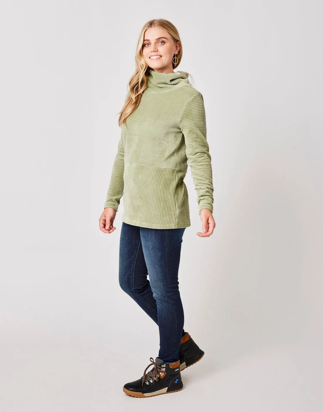 Collette Tunic: Olive - FINAL SALE