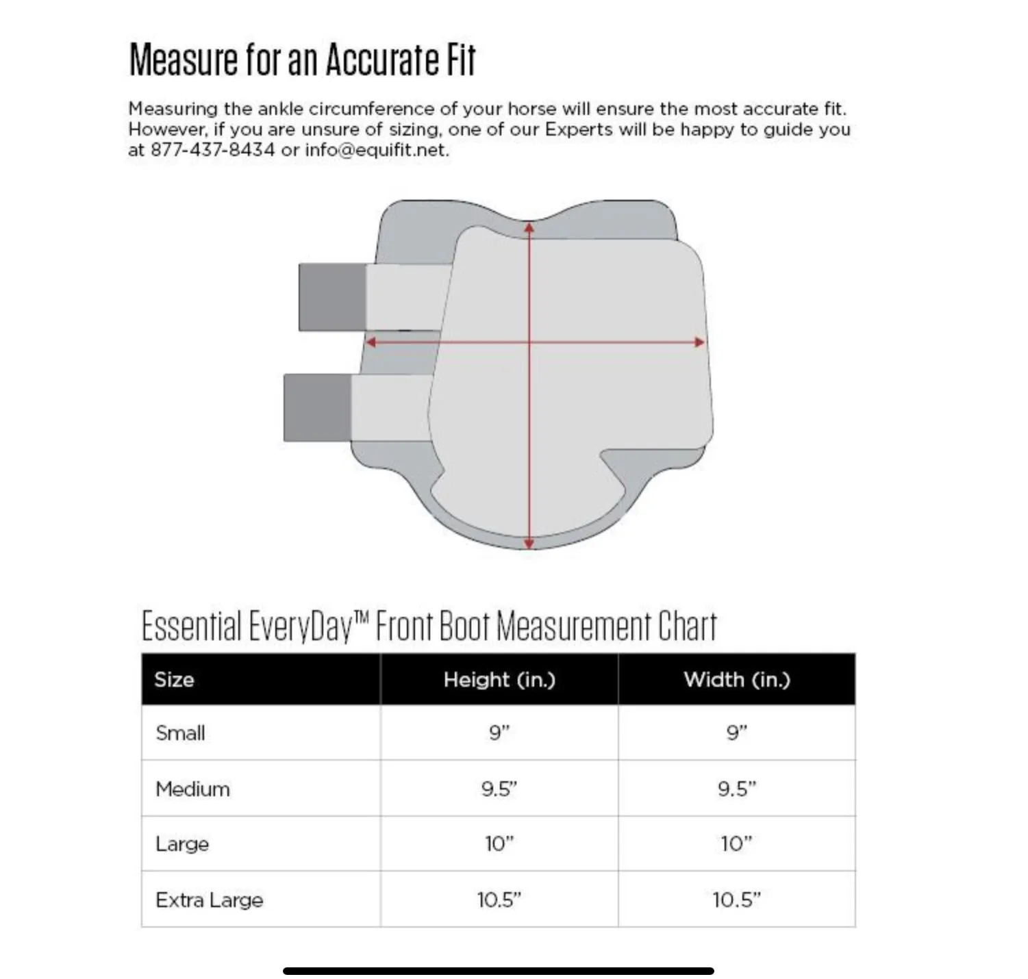 Equifit Essential Everyday Boot Front