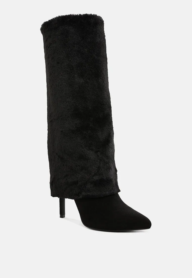 Everglade Fold-Over Calf-High Boots