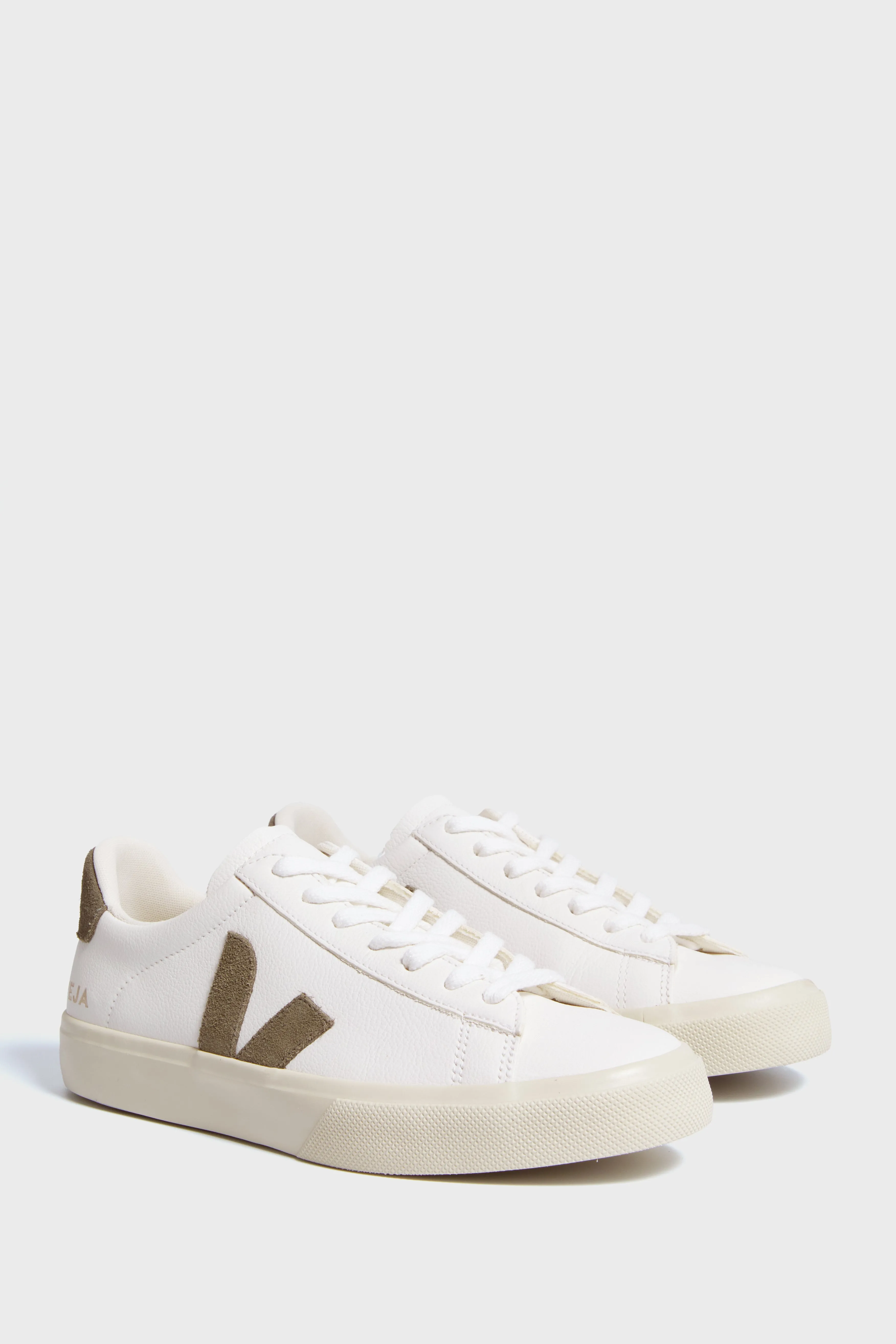 Extra White Kaki Campo Sneakers