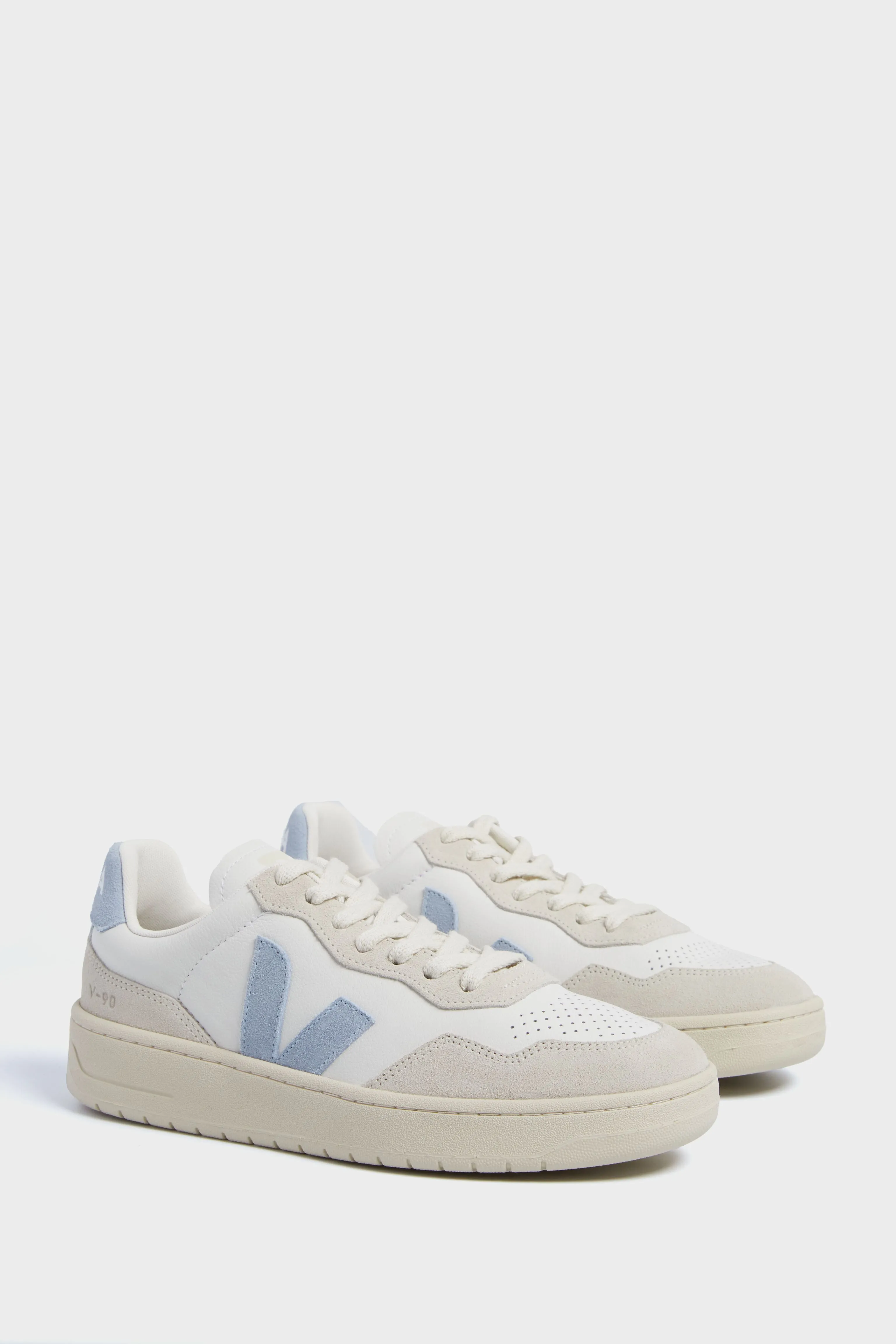 Extra-White Steel V-90 Sneakers