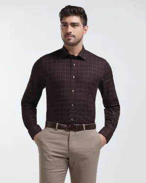 Formal Wine Check Shirt - Rawn