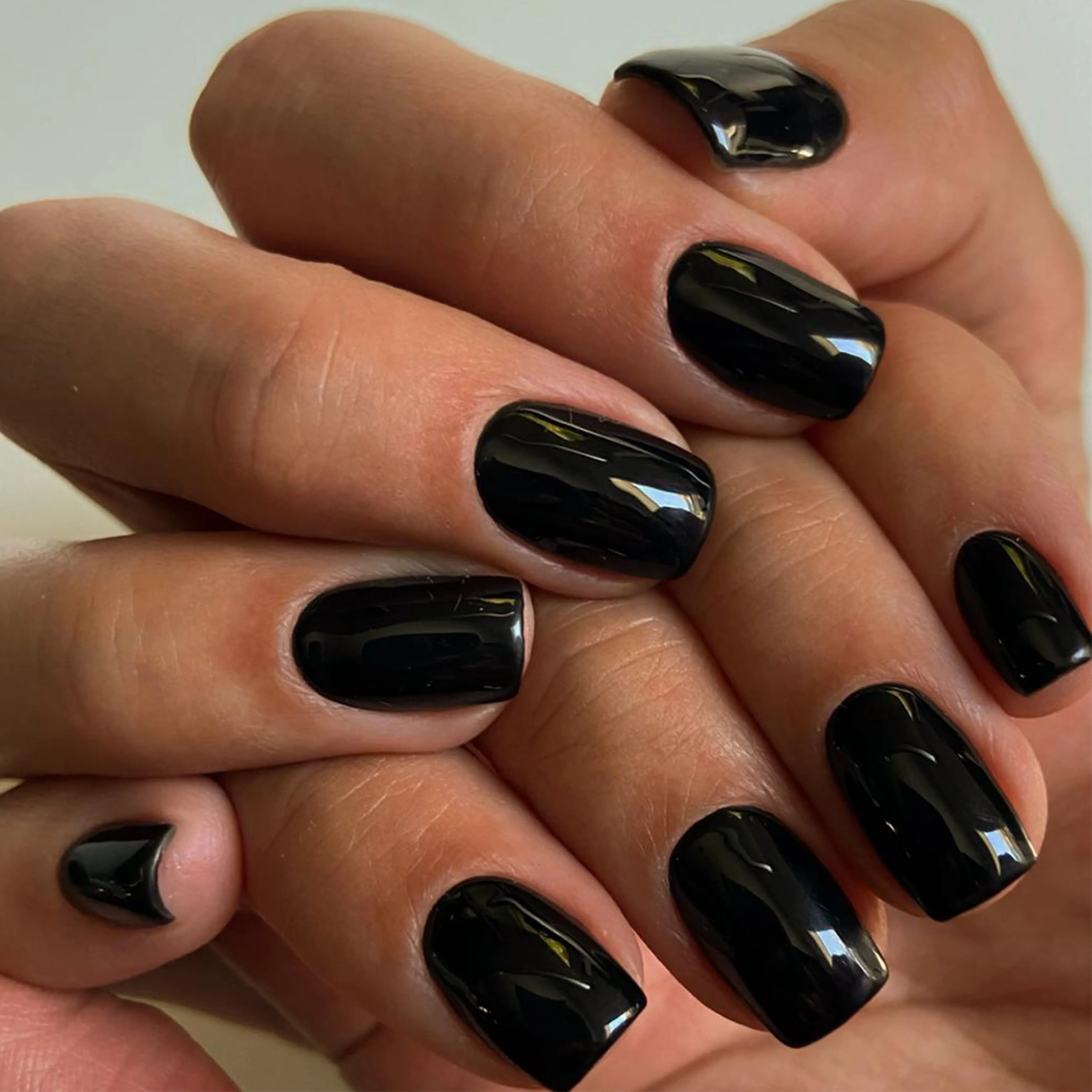 george v | Black gel polish