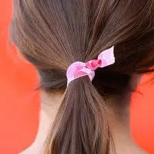 Hair & Wrist Bands (Pink & Blueberry)