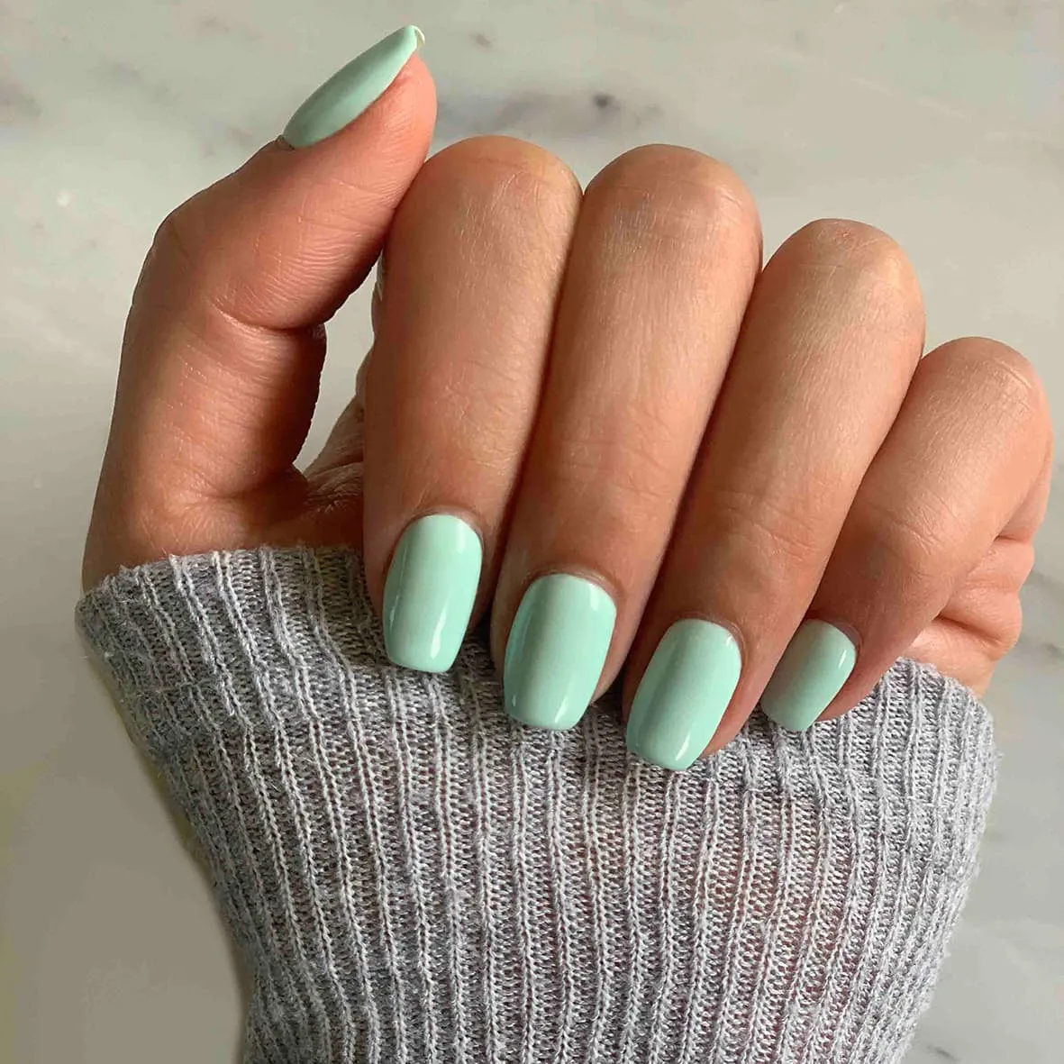 kléber | Pastel green gel polish