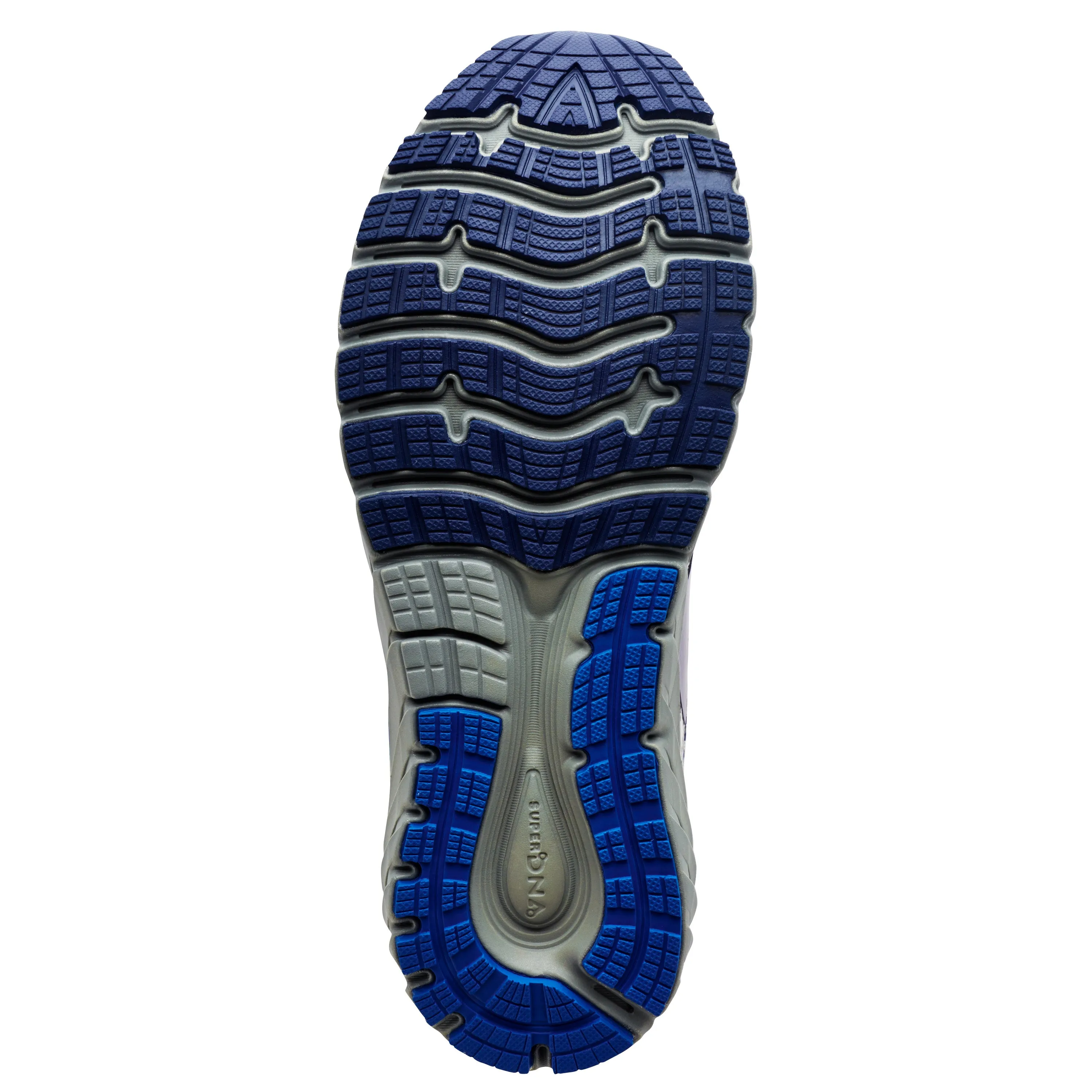 Men's Brooks Glycerin 15 Color: Silver / Navy