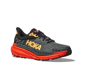 Men's Hoka Challenger 7 Color: Castlerock/Flame