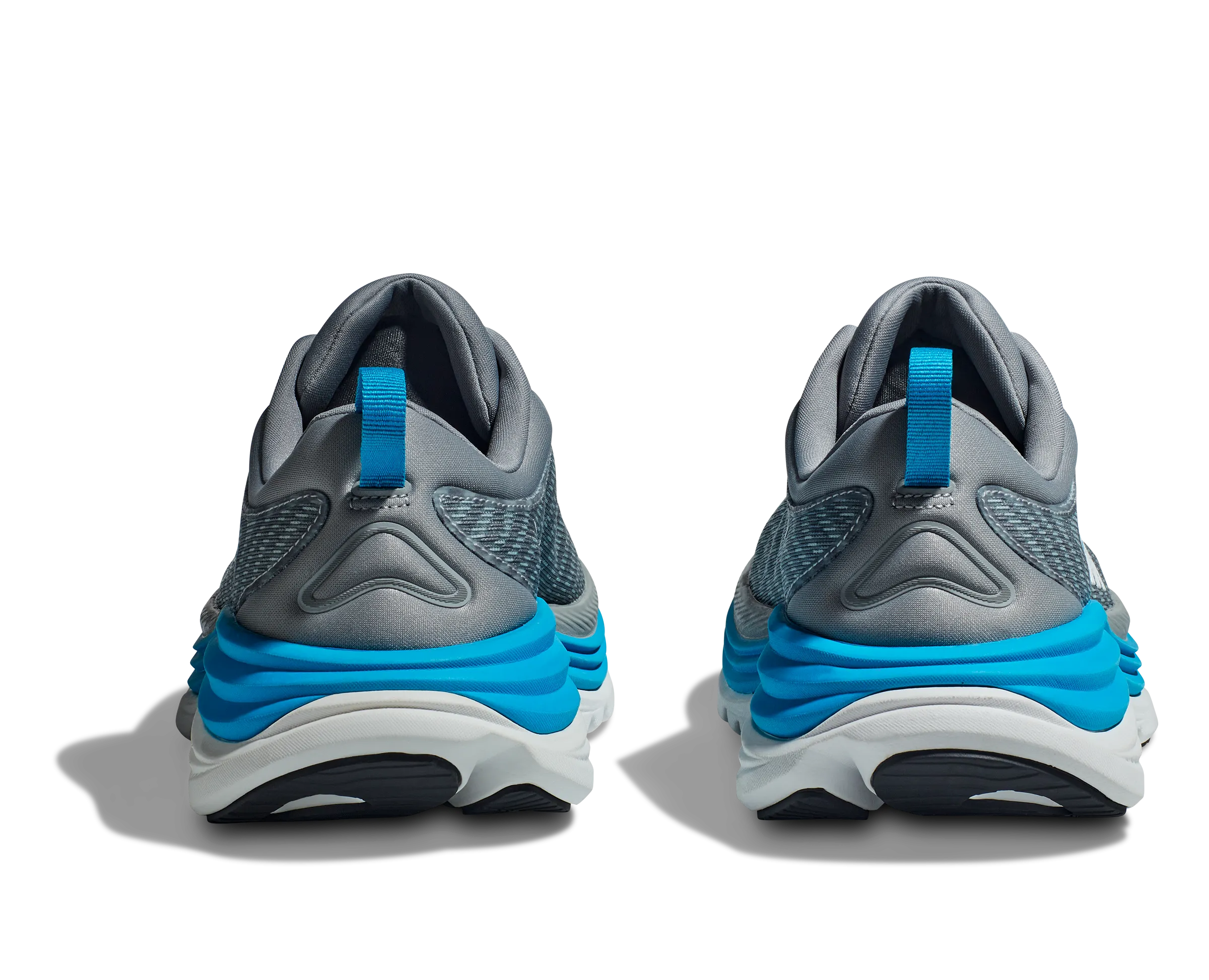 Men's Hoka Gaviota 5 Color: Limestone / Diva Blue (WIDE WIDTH)