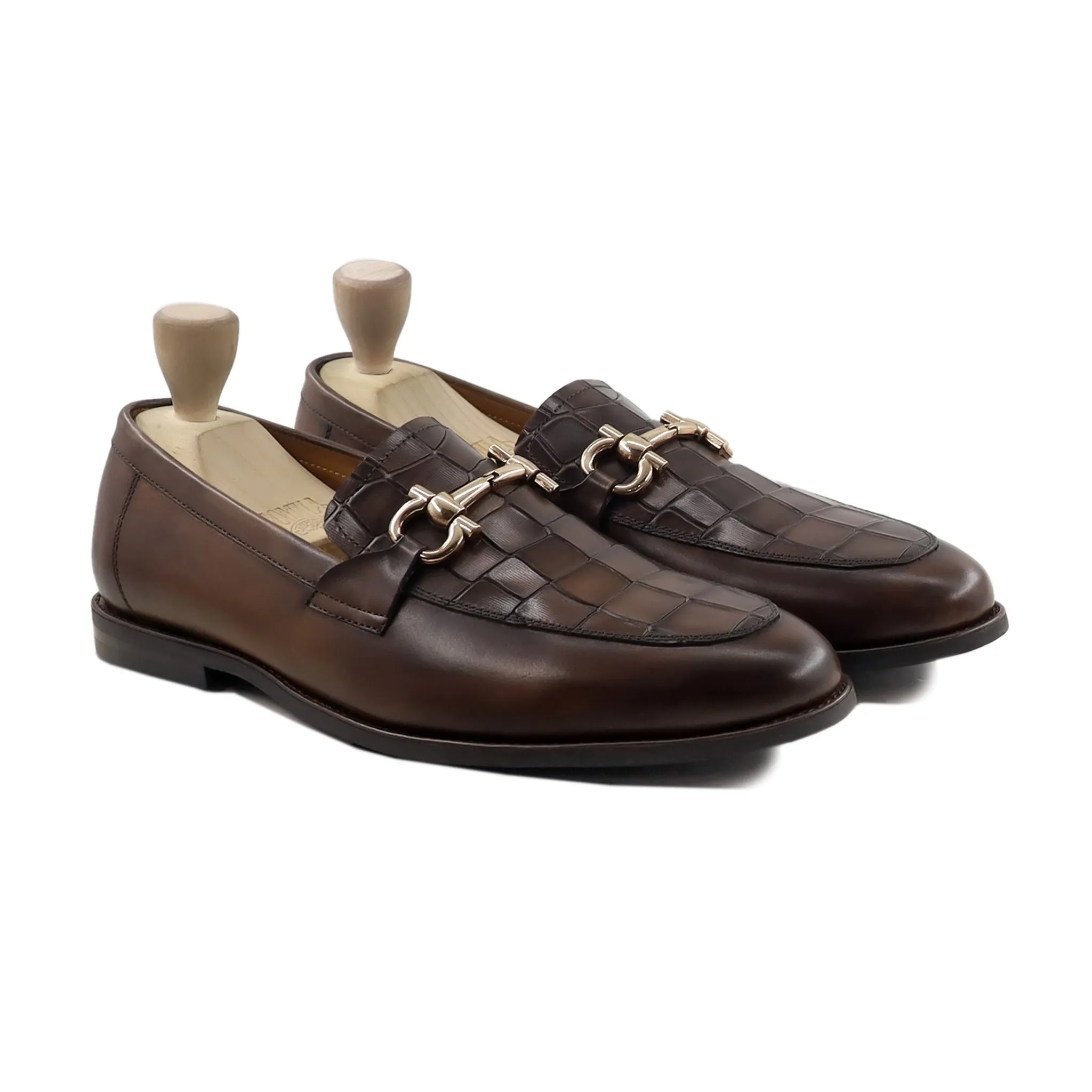 Scott - Men's Dark Brown Calf Leather