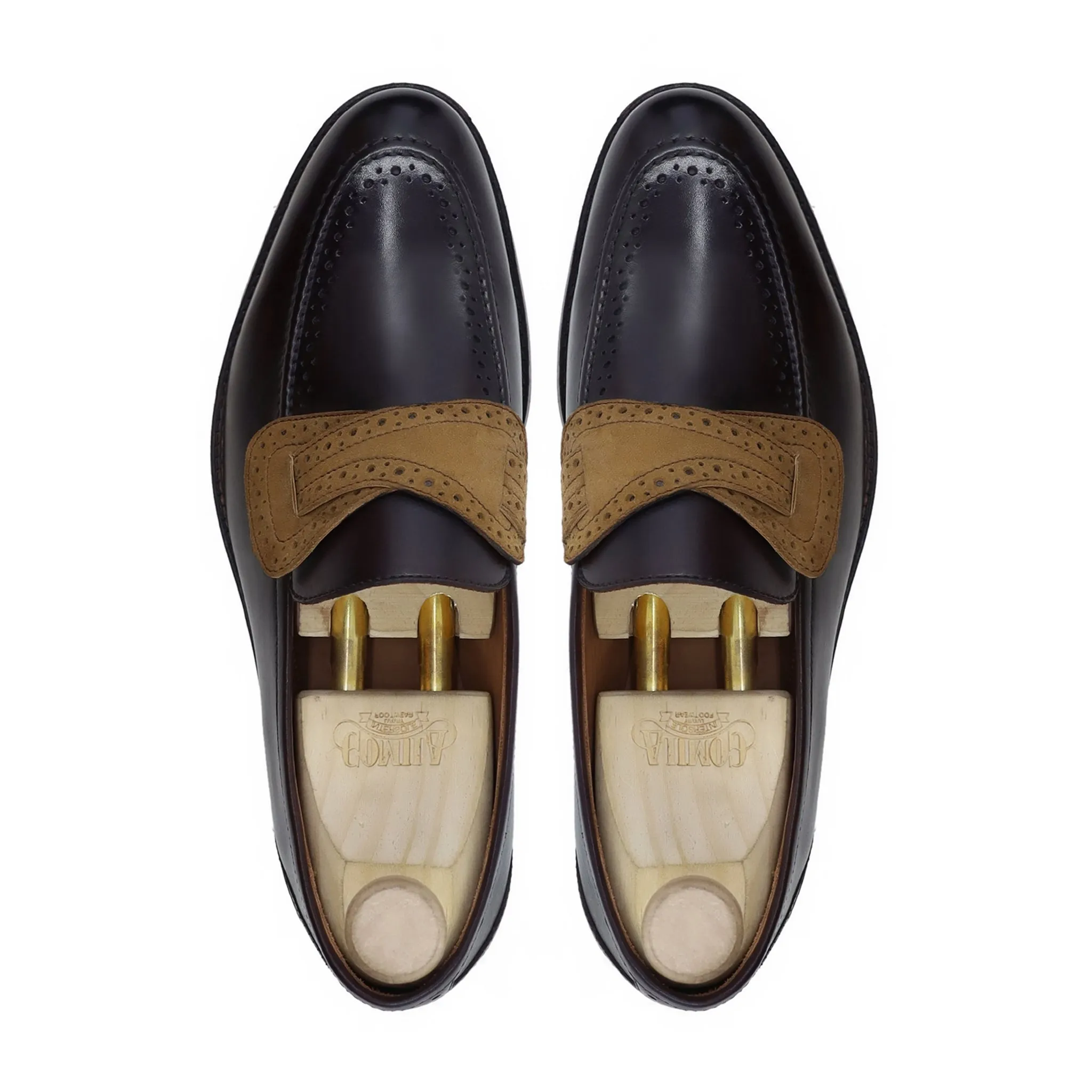 Selenite - Men's Dark Brown Calf Leather Loafer