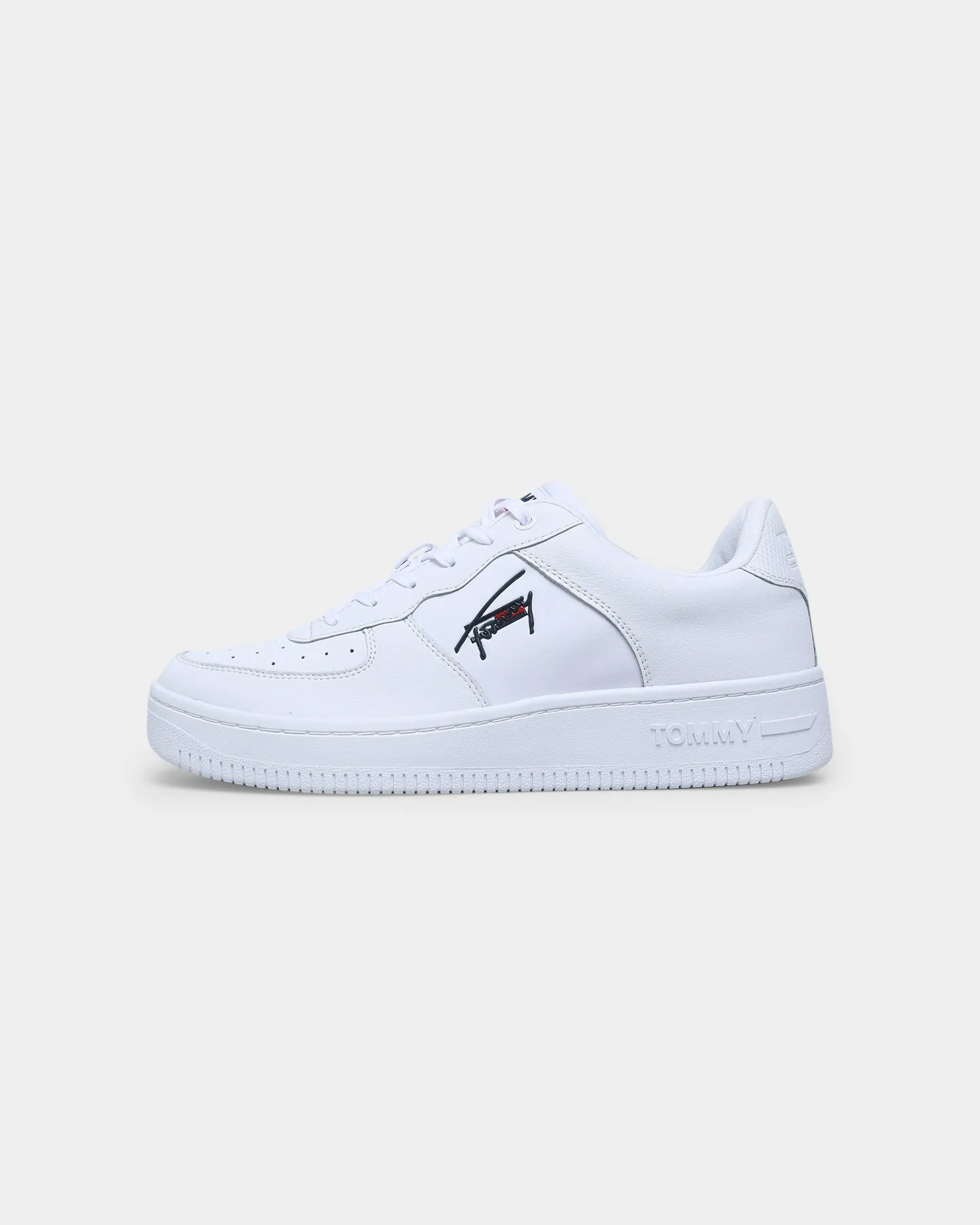 Tommy Jeans Basket Cupsole White