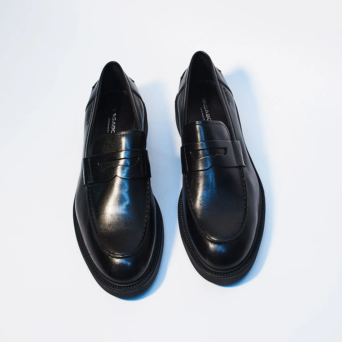 VAGABOND ALEX LOAFER - BLK LEATHER