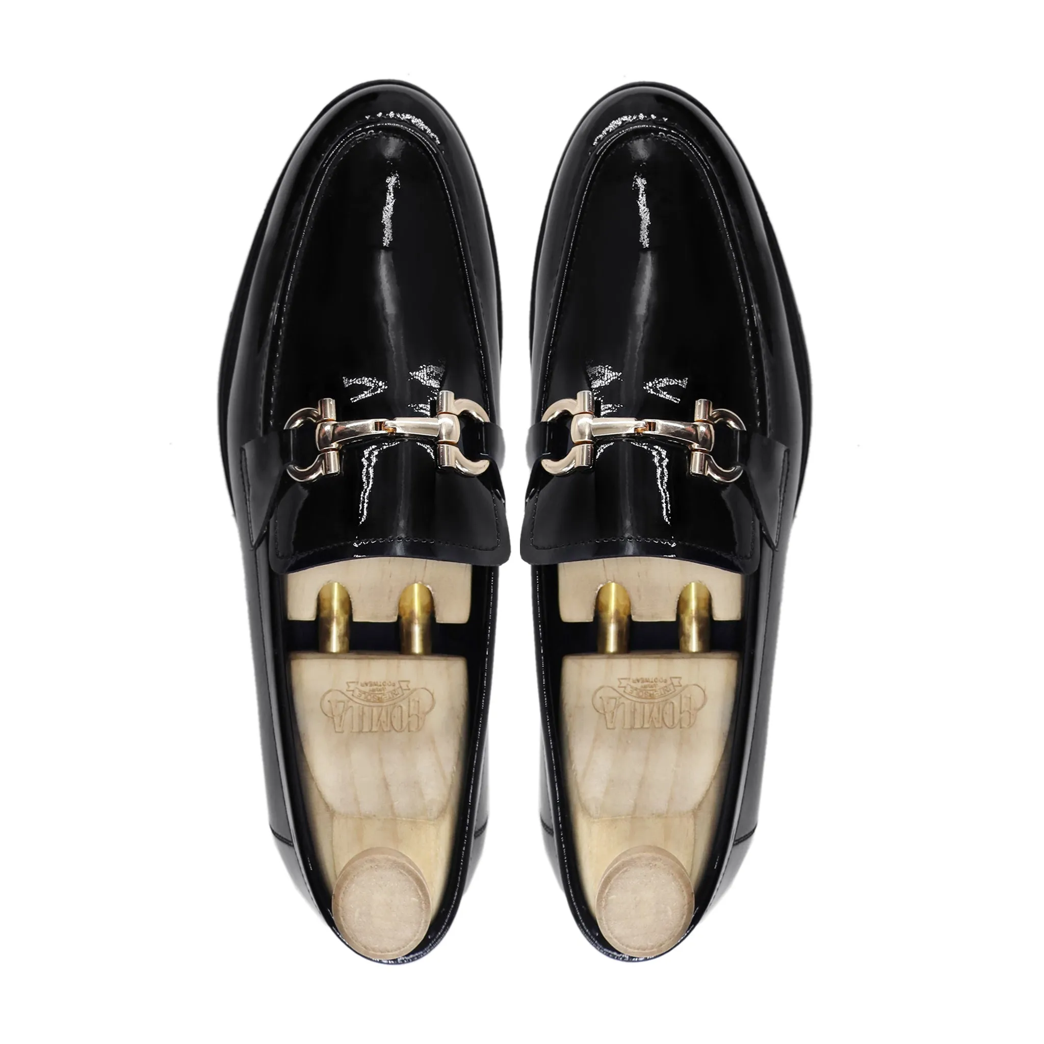 Washi - Men's Black Patent Leather Loafer