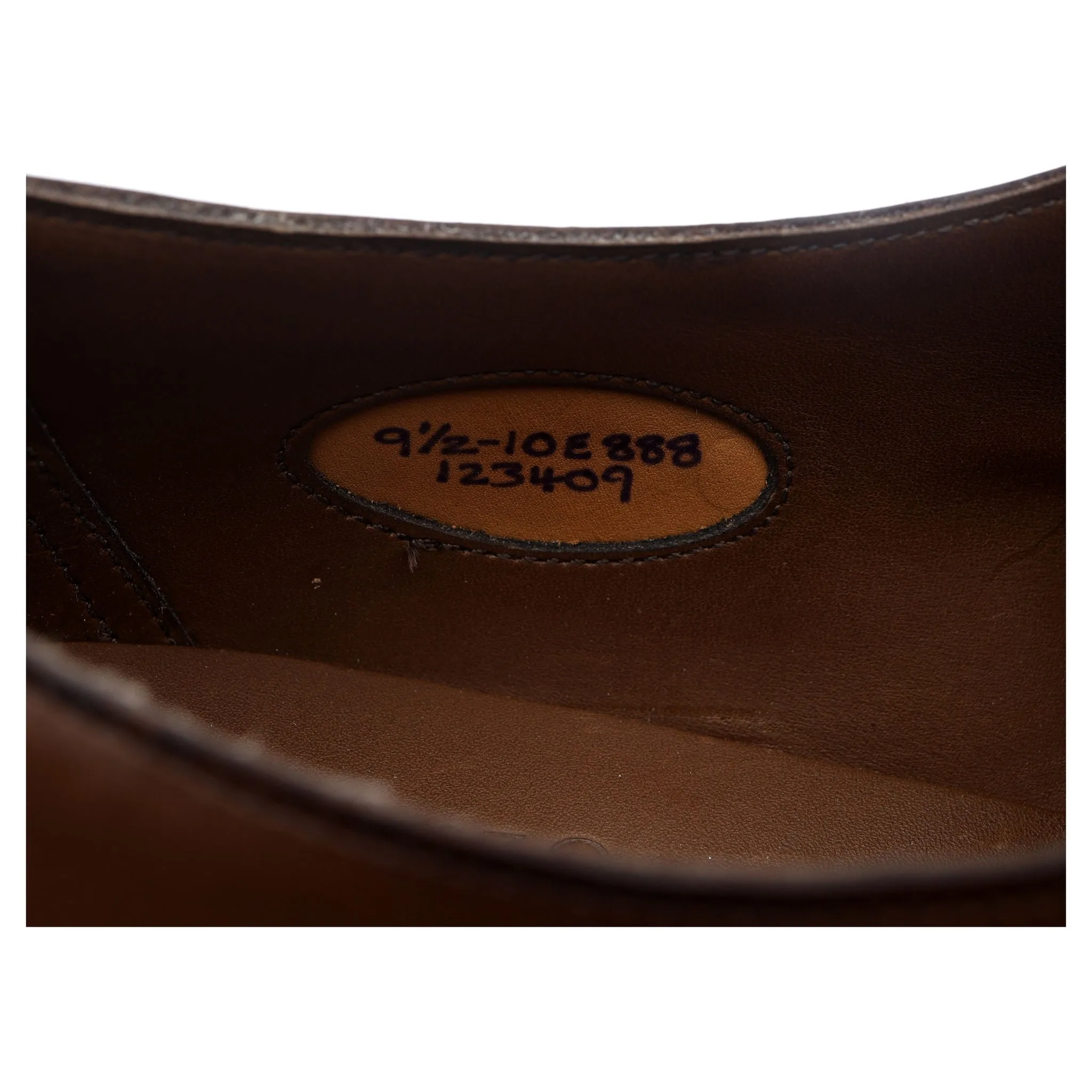 'Westminster' Dark Brown Leather Double Monk Strap UK 9.5 E