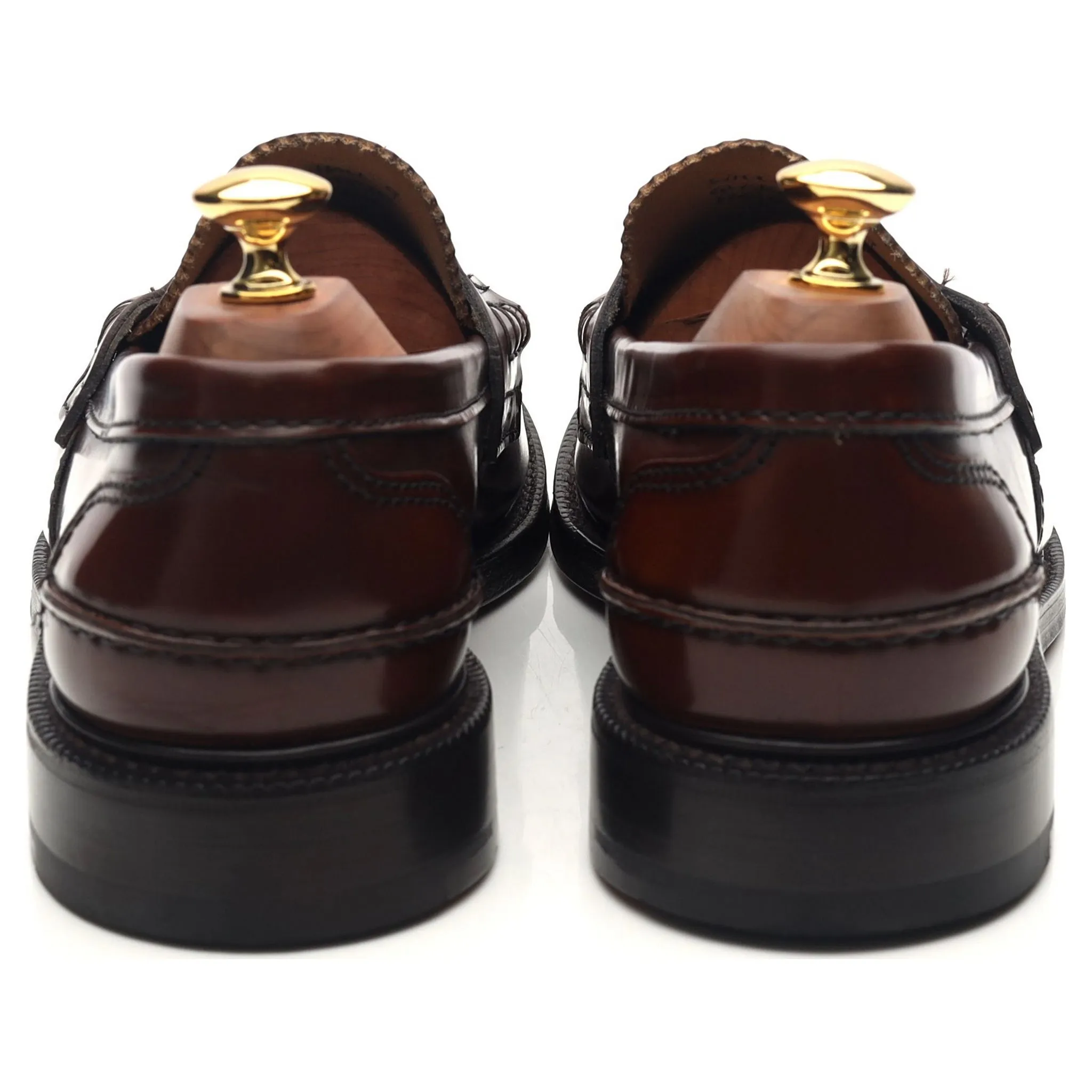 'Willenhall' Brown Leather Loafers UK 9 G