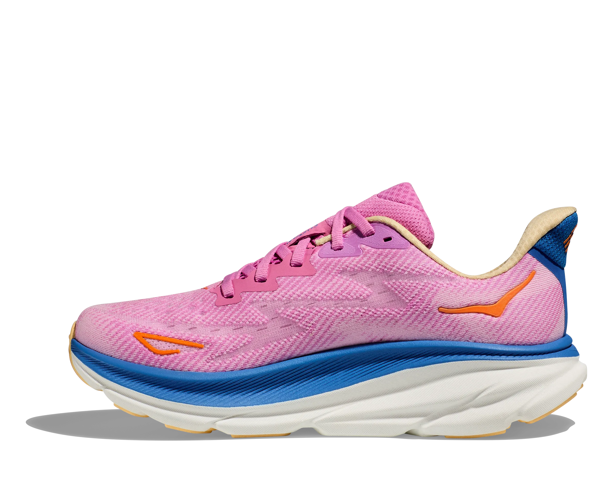 Women's Hoka Clifton 9 Color: Cyclamen/ Sweet Lilac