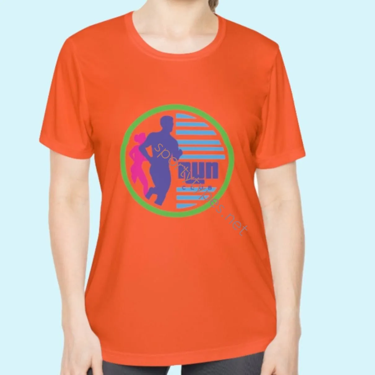 Women's Run Club Moisture Wicking Tee